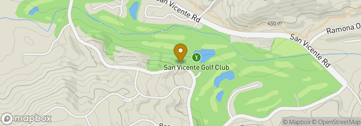 Map location: San Vicente Golf Club