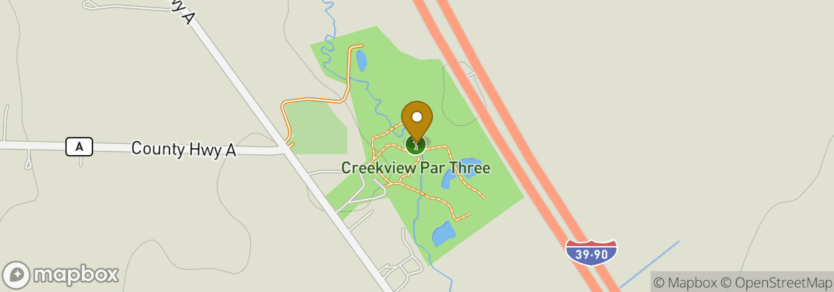 Map location: Creekview Par Three