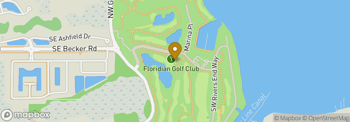 Map location: Floridian Golf Club