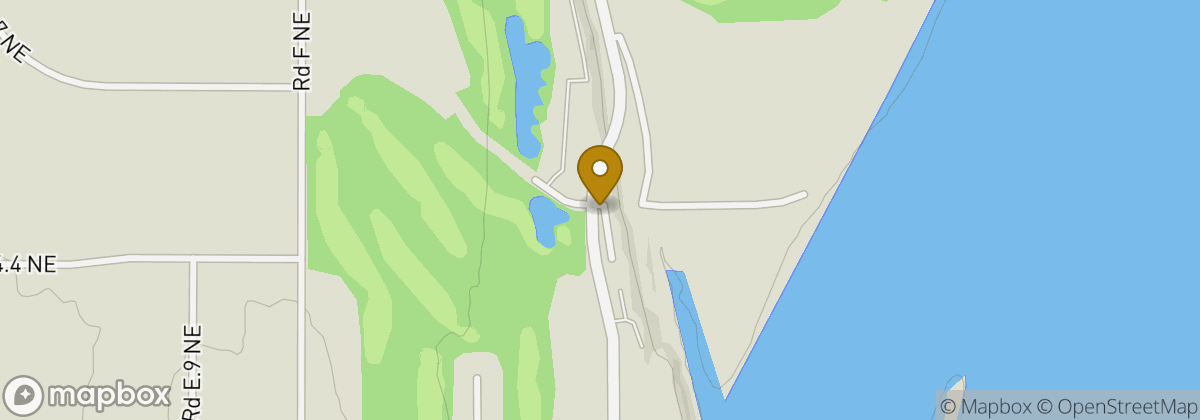 Map location: The Links at Moses Pointe
