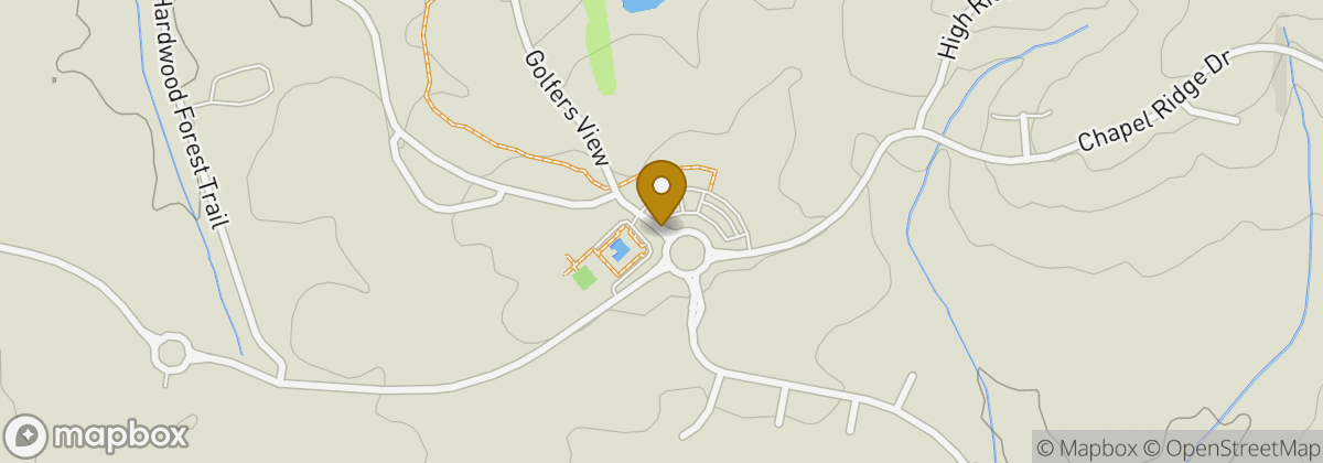 Map location: The Golf Club at Chapel Ridge
