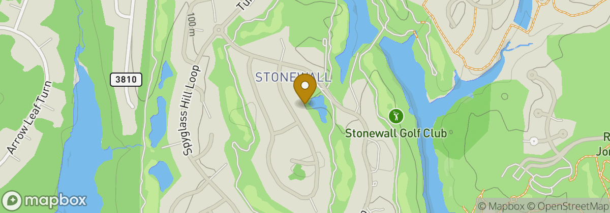 Map location: Stonewall Golf Club