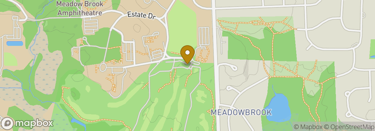 Map location: Oakland University Golf & Learning Center