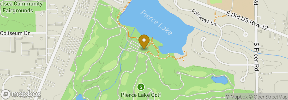 Map location: Pierce Lake Golf Course