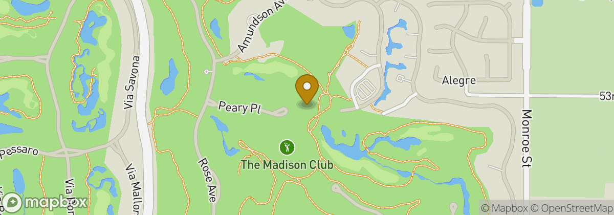Map location: The Madison Club