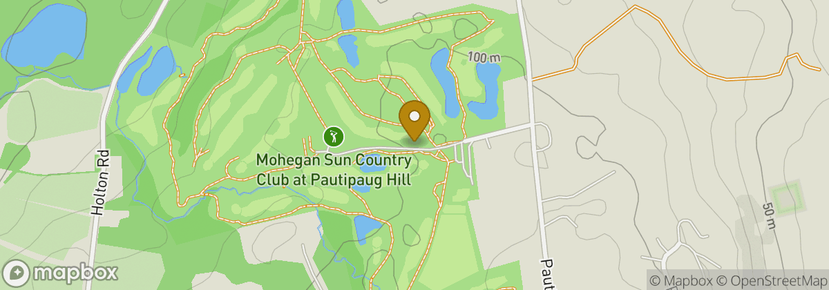 Map location: Mohegan Sun Golf Club