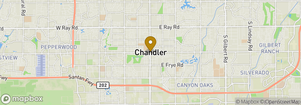 Map location: Chandler