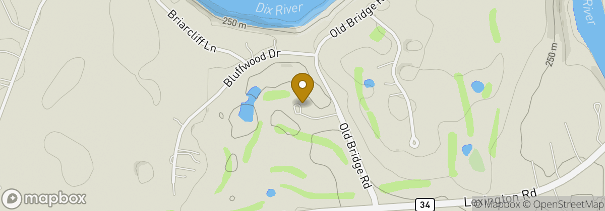 Map location: Old Bridge Golf Club