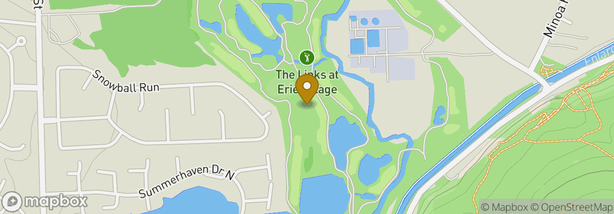 Map location: The Links at Erie Village