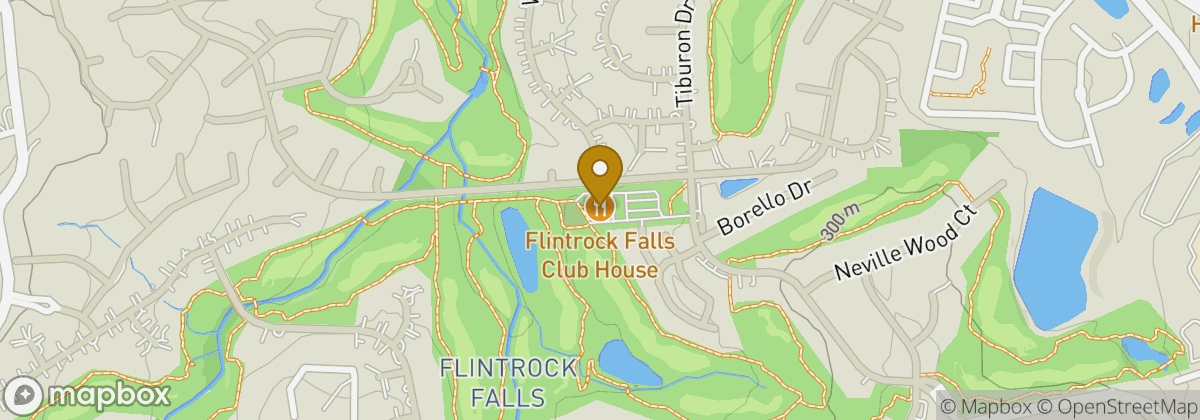 Map location: The Hills Country Club - Flintrock Falls Clubhouse