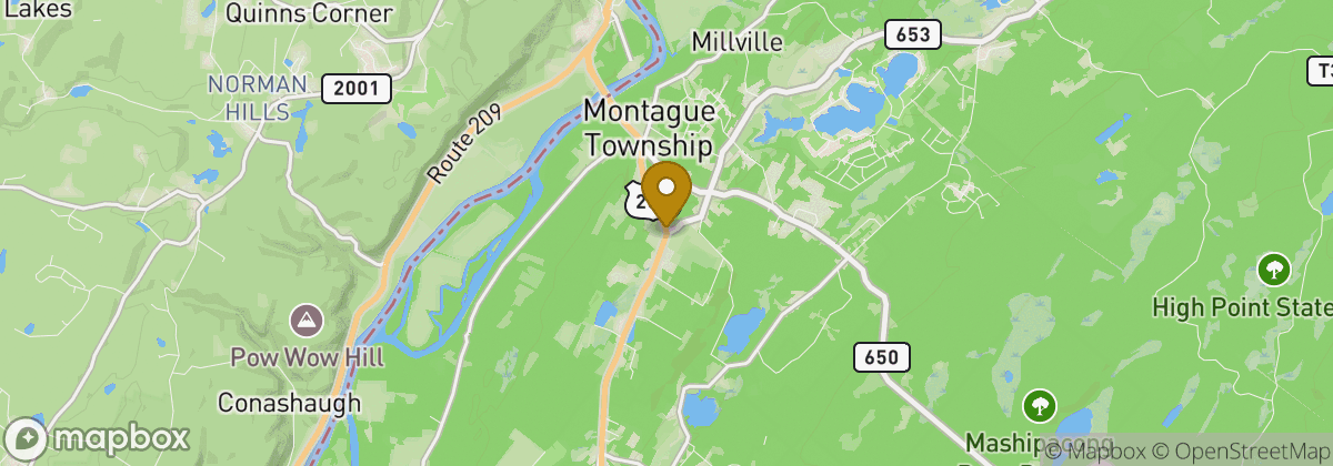 Map location: Montague