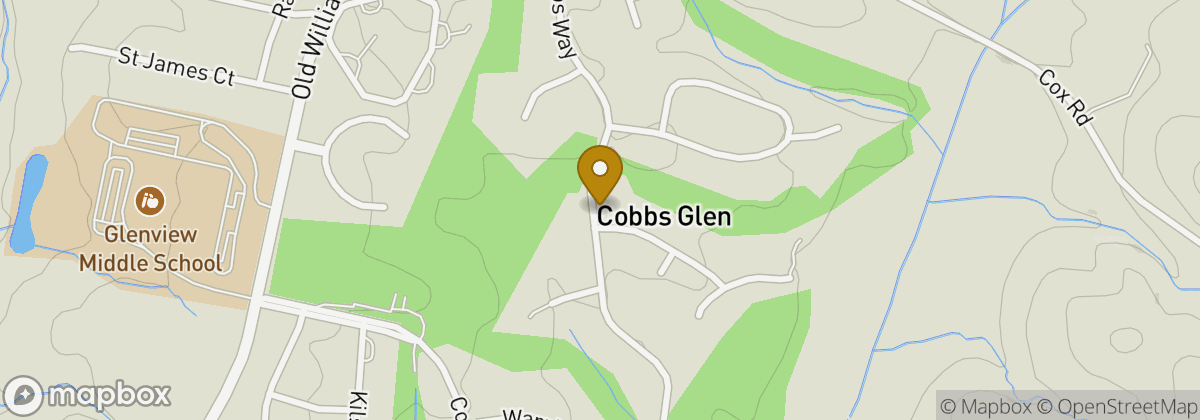 Map location: Cobbs Glen Country Club