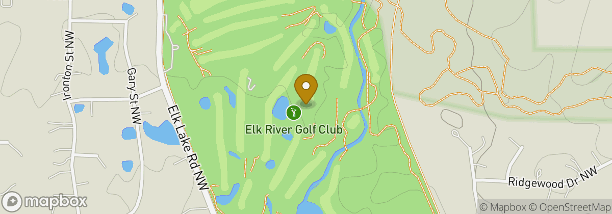 Map location: Elk River Golf Club