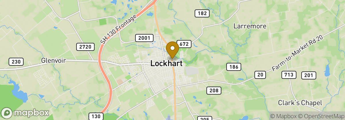 Map location: Lockhart