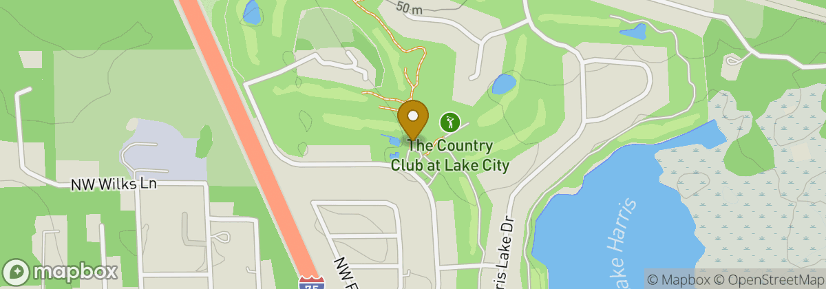 Map location: The Country Club at Lake City - Pro Shop