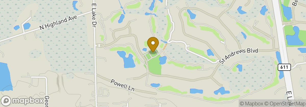 Map location: Cypress Run Golf Club