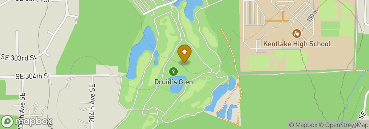 Map location: Druid's Glen Golf Club