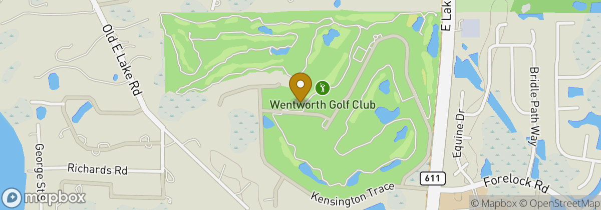 Map location: Wentworth Golf Club