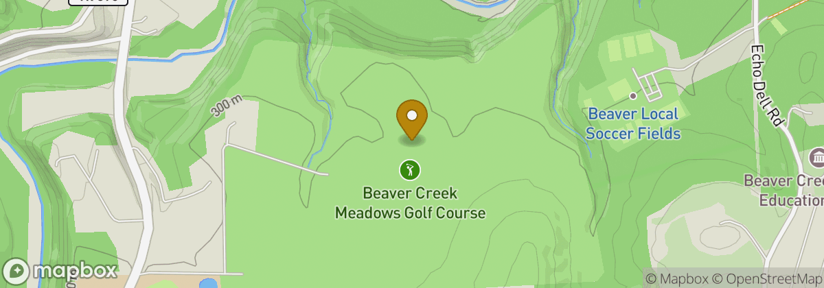 Map location: Beaver Creek Meadows Golf Course
