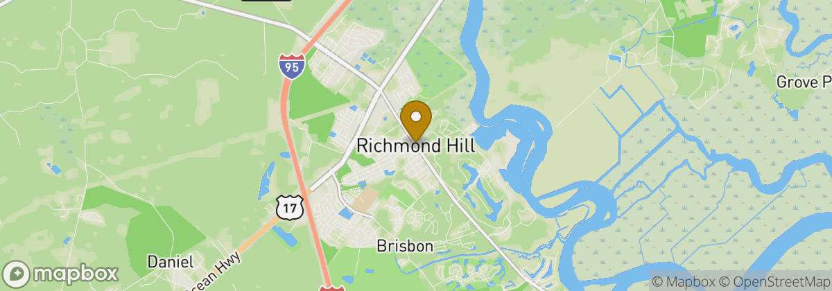 Map location: Richmond Hill