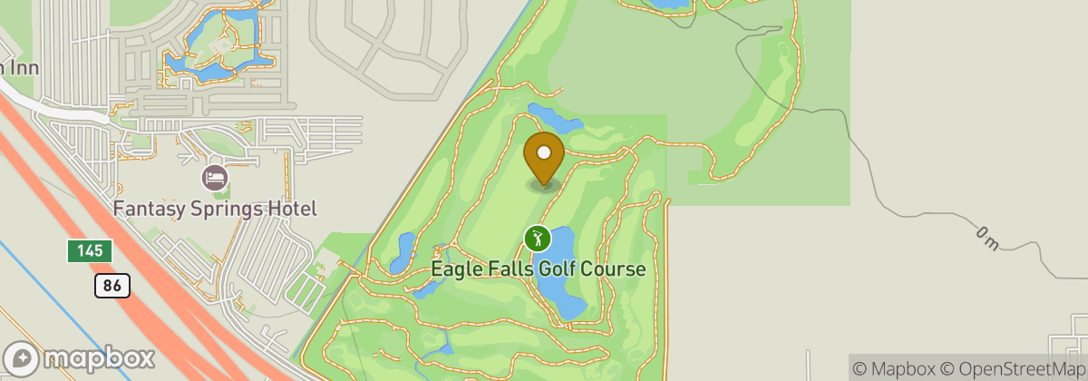 Map location: Eagle Falls Golf Course