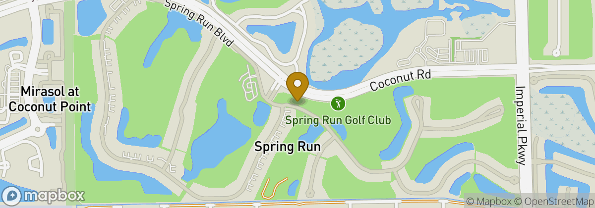 Map location: Spring Run Golf Club