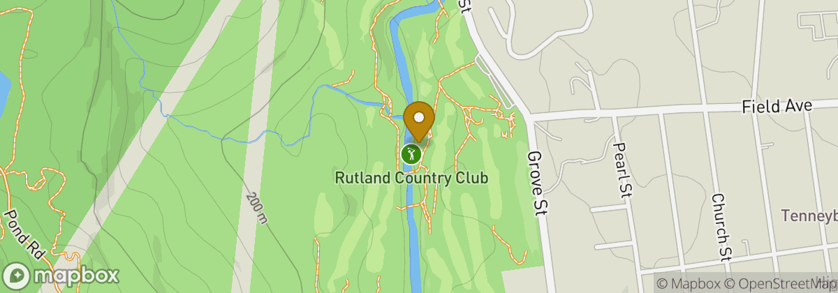 Map location: Rutland Country Club