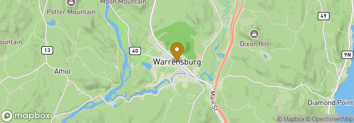Map location: Warrensburg