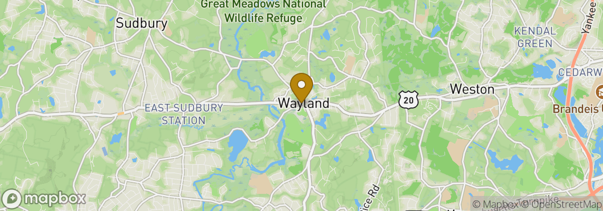 Map location: Wayland
