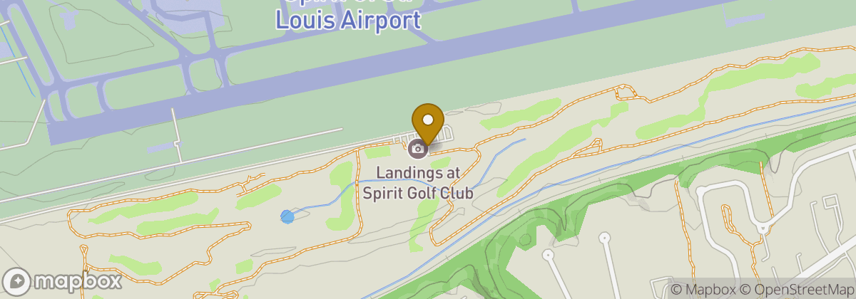 Map location: Landings at Spirit Golf Club