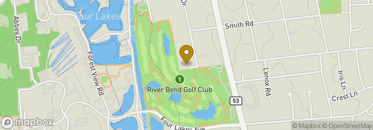 Map location: River Bend Golf Club