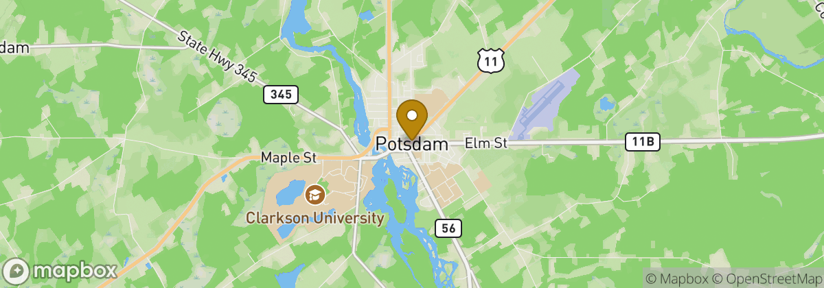 Map location: Potsdam