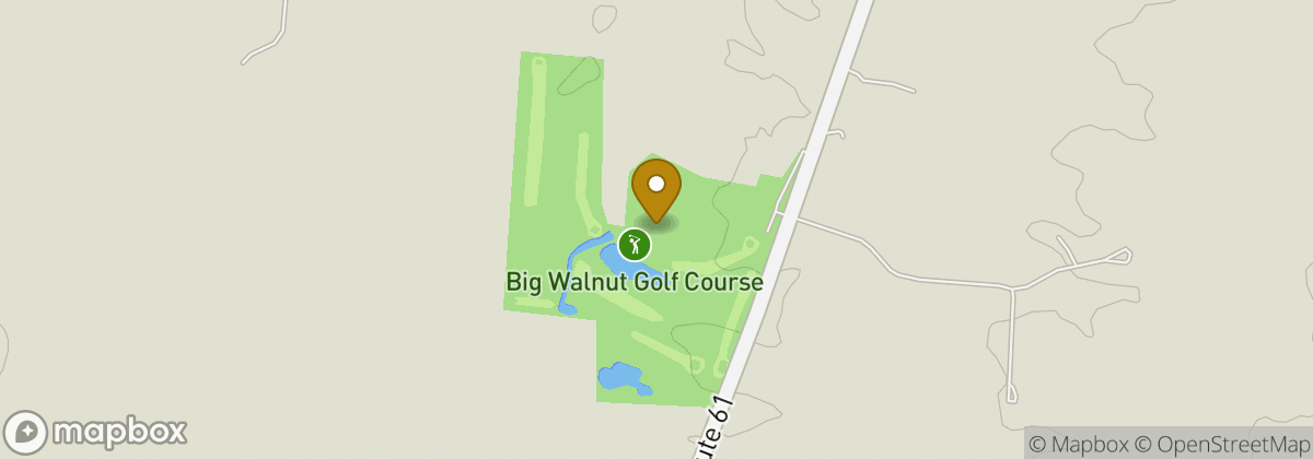 Map location: Big Walnut Golf Course