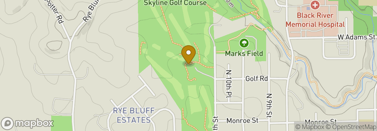 Map location: Skyline Golf Course & Restaurant