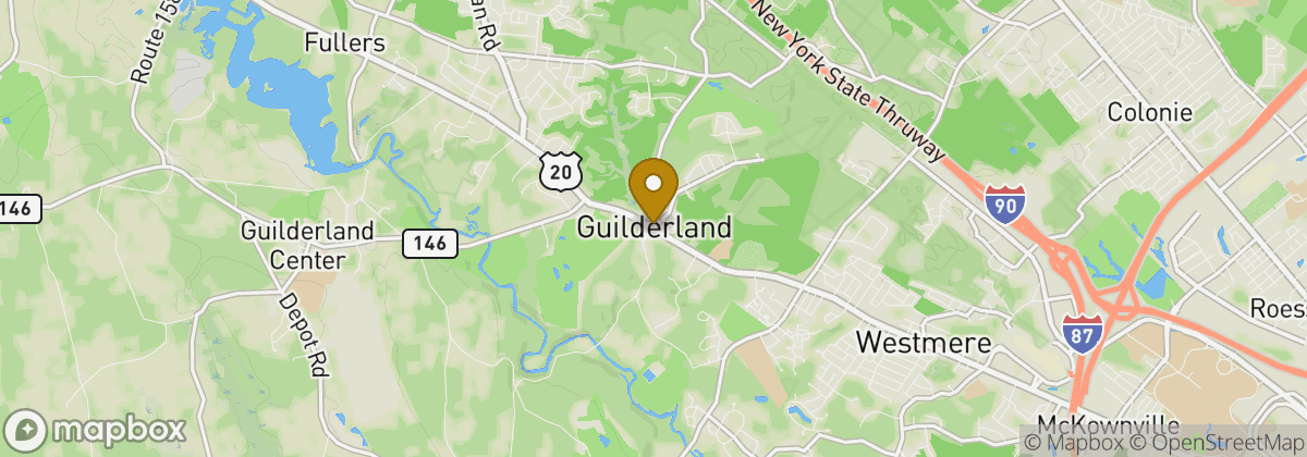 Map location: Guilderland