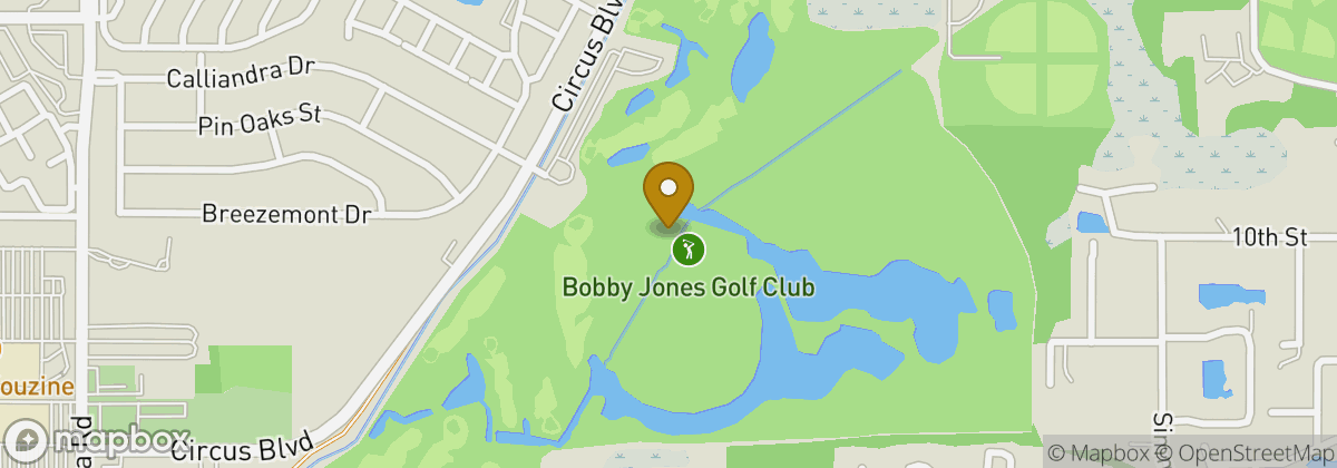 Map location: Bobby Jones Golf Club