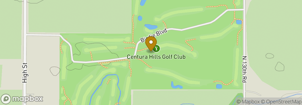 Map location: Centura Hills Golf Club