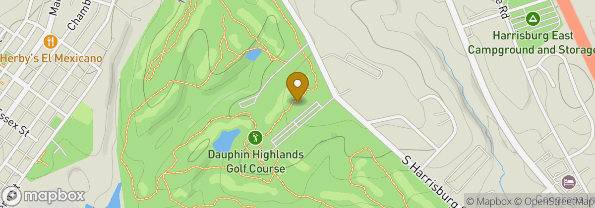 Map location: Dauphin Highlands Golf Course