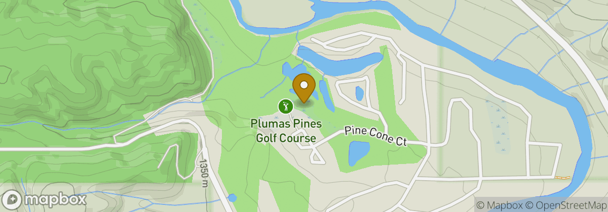Map location: Plumas Pines Golf Course