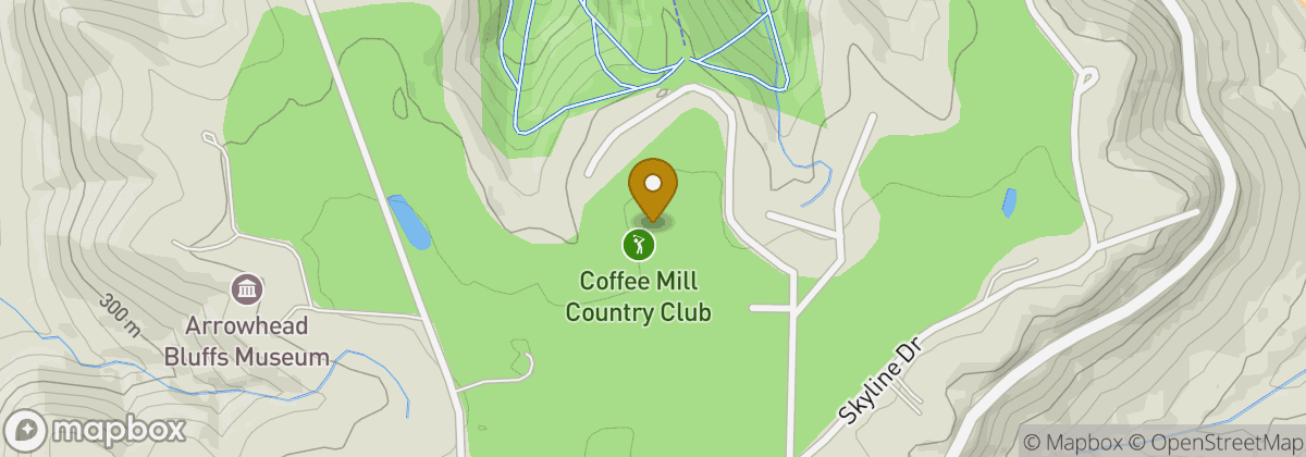 Map location: Coffee Mill Golf Course