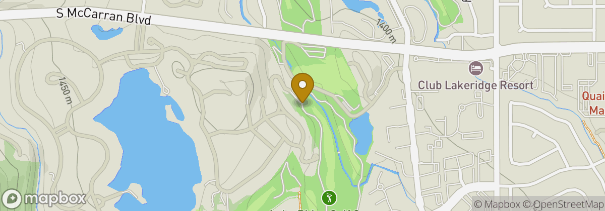 Map location: Lakeridge Golf Course