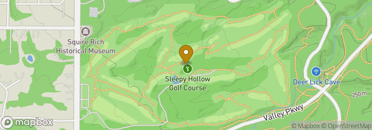 Map location: Sleepy Hollow Golf Course