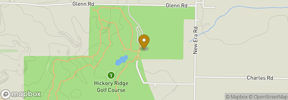 Map location: Hickory Ridge Public Golf Course