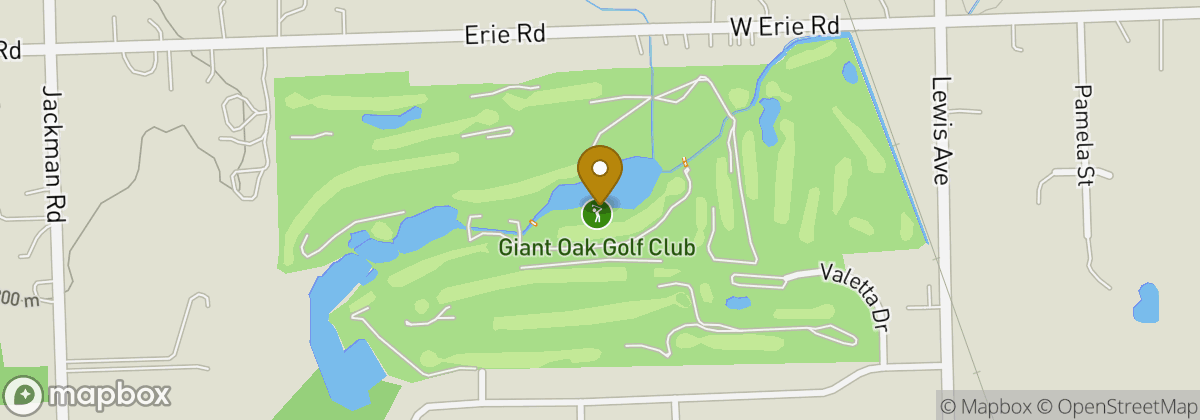 Map location: Giant Oak Golf Club