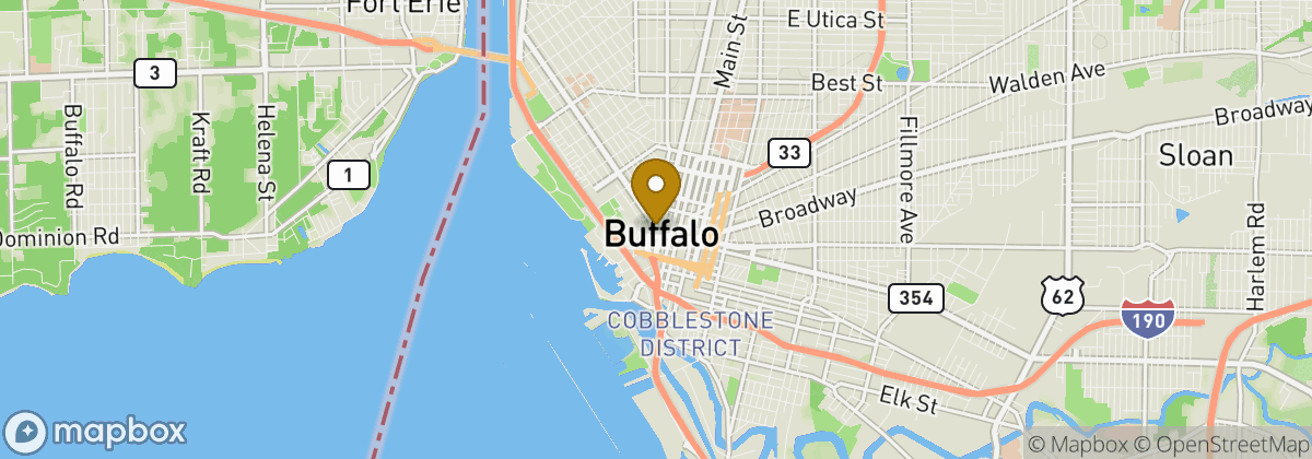 Map location: Buffalo
