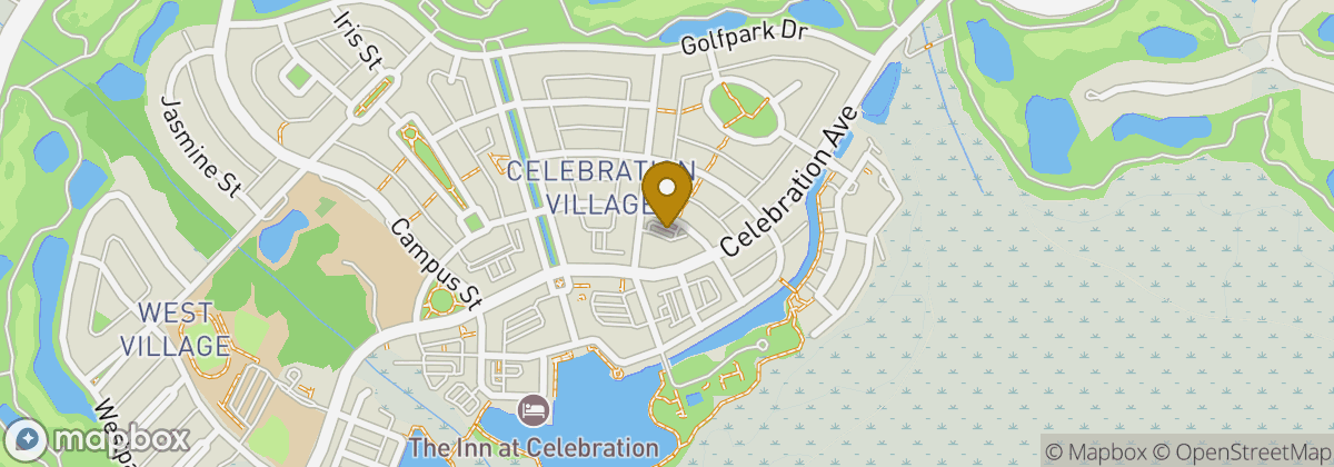 Map location: Celebration Golf Club