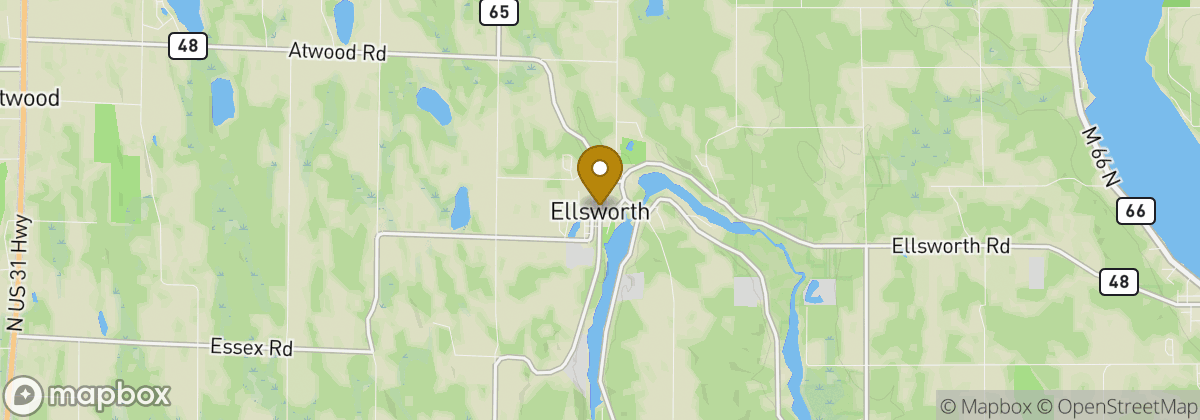 Map location: Ellsworth