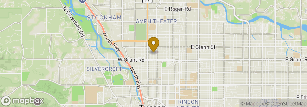 Map location: Tucson