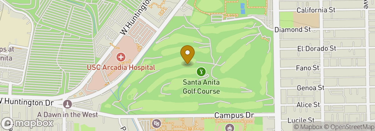 Map location: Santa Anita Golf Course