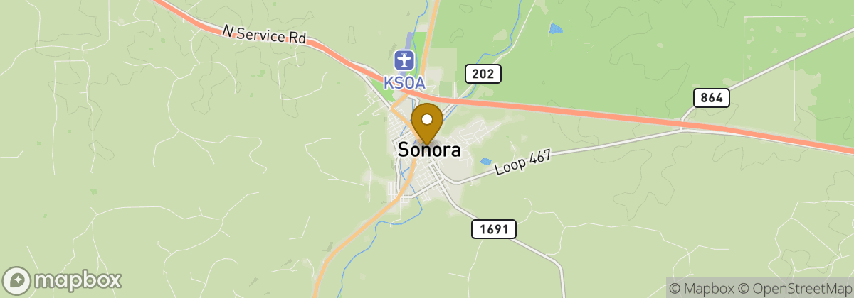 Map location: Sonora
